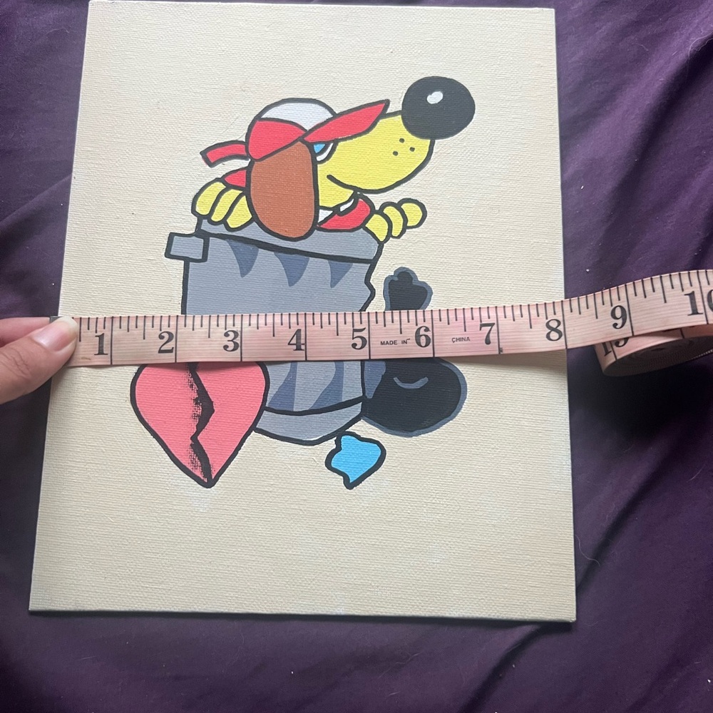 Cartoon Dog Trash Art - Picture 2 of 6